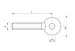 Oko M12 x 90 mm Chr Friulsider