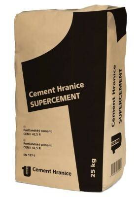 Cement Supercement I 42,5 R Hranice – 25 kg