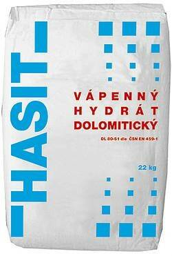 Hydrát vápenný dolomitický Hasit – 22 kg PF