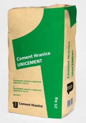 Cement Unicement II/B-LL 32,5 R Hranice – 25 kg