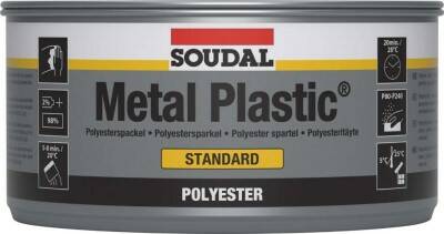 Tmel polyesterový Soudal Metal plastic standard - 250 g