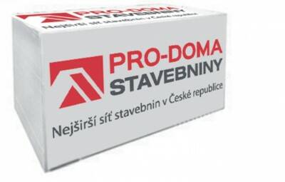 Polystyren fasádní EPS 70 F PRO-DOMA 100 mm – 100 × 1000 × 500 mm