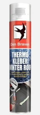 Pěna lepicí pistolová Den Braven Thermo Kleber Winter Roof – 750 ml