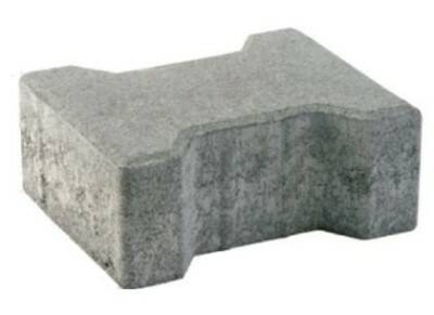 Dlažba zámková AZ BETON Behaton 6cm strojová šedá – 198 × 162 × 60 mm