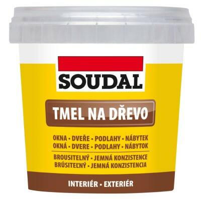 Tmel na dřevo Soudal barva buk – 250 g